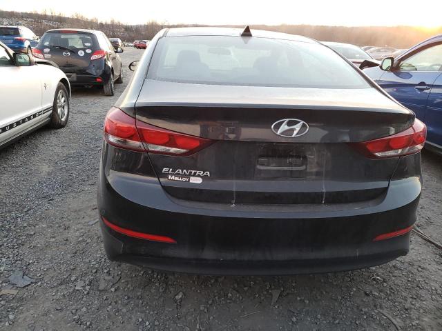 5NPD84LF6HH110020 - 2017 HYUNDAI ELANTRA SE BLACK photo 6