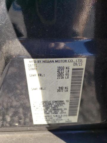 1N4AL3AP8FC581236 - 2015 NISSAN ALTIMA 2.5 CHARCOAL photo 12