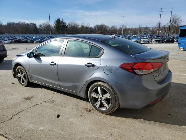 3KPFL4A75JE242604 - 2018 KIA FORTE LX GRAY photo 2