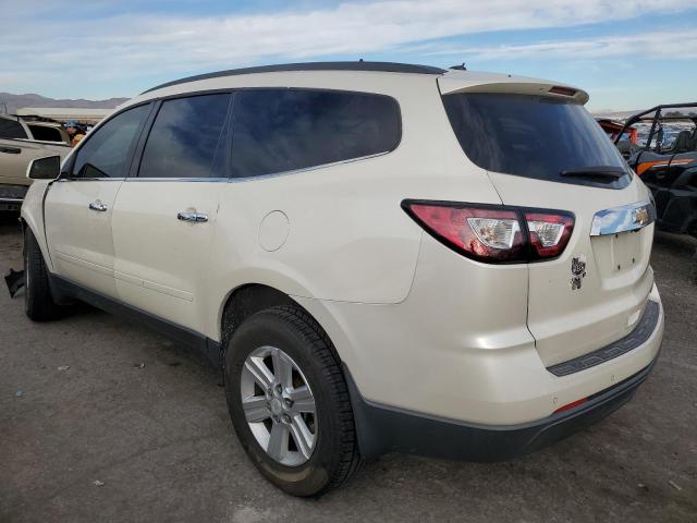 1GNKRHKD0EJ121147 - 2014 CHEVROLET TRAVERSE LT WHITE photo 2