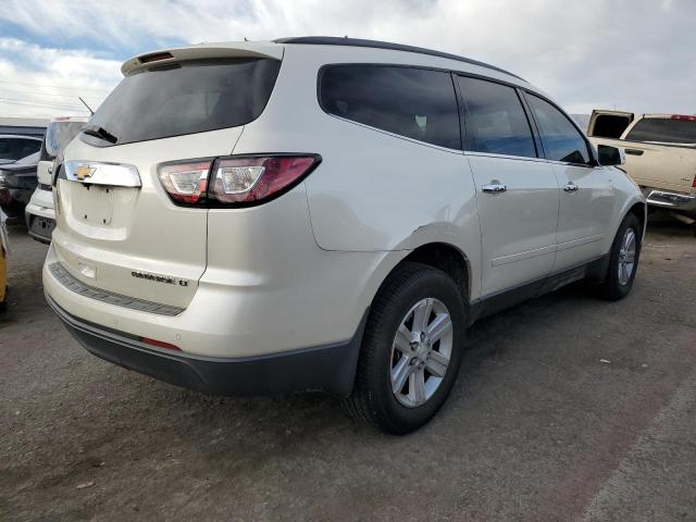 1GNKRHKD0EJ121147 - 2014 CHEVROLET TRAVERSE LT WHITE photo 3