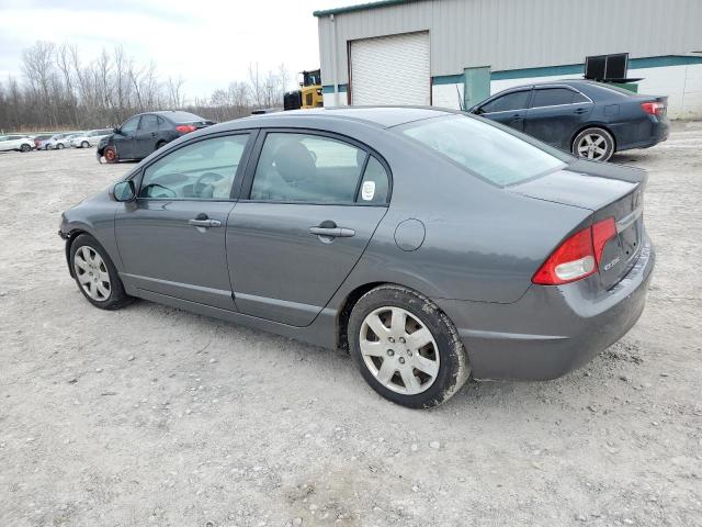 2HGFA1F51BH503746 - 2011 HONDA CIVIC LX GRAY photo 2