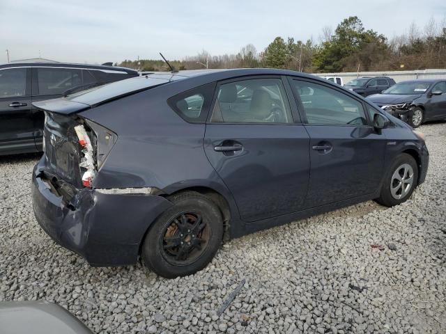 JTDKN3DU5D1625812 - 2013 TOYOTA PRIUS CHARCOAL photo 3