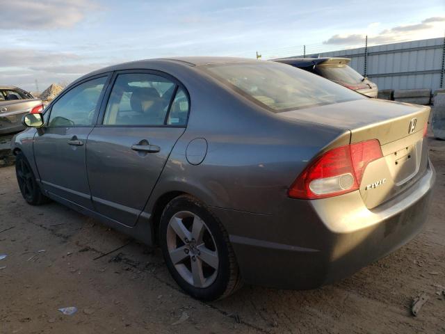 1HGFA16898L060090 - 2008 HONDA CIVIC EX GRAY photo 2