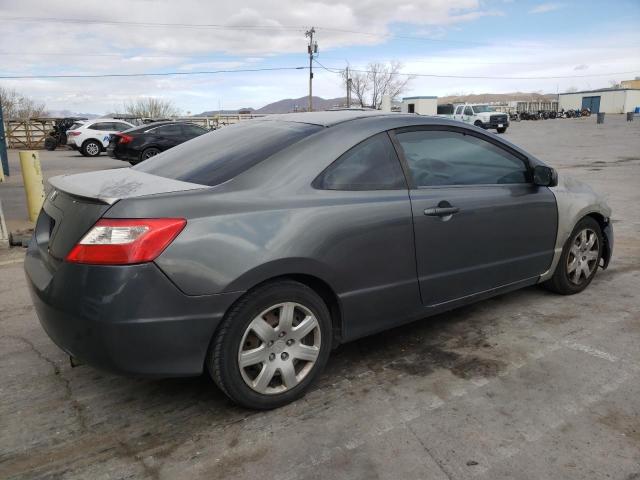 2HGFG12689H514881 - 2009 HONDA CIVIC LX GRAY photo 3