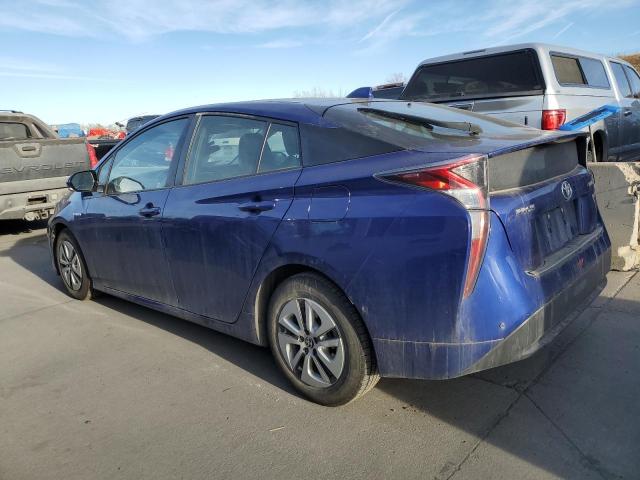 JTDKARFU5J3068413 - 2018 TOYOTA PRIUS BLUE photo 2