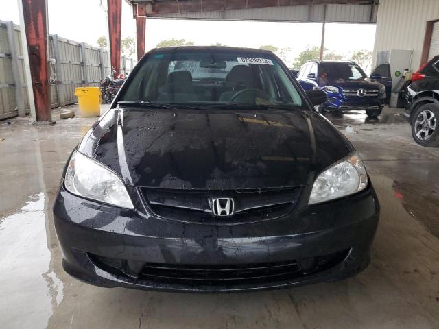 1HGES26734L023813 - 2004 HONDA CIVIC EX BLACK photo 5