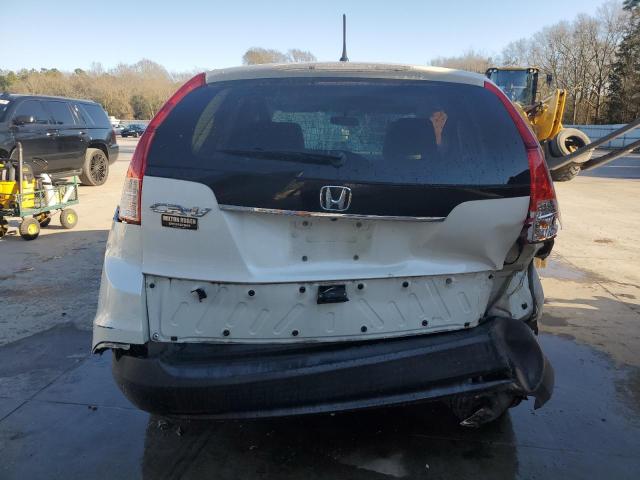 5J6RM3H5XCL036045 - 2012 HONDA CR-V EX WHITE photo 6