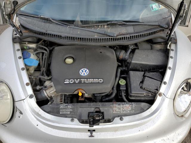3VWDD21C21M459116 - 2001 VOLKSWAGEN NEW BEETLE GLX 灰色 照片 11