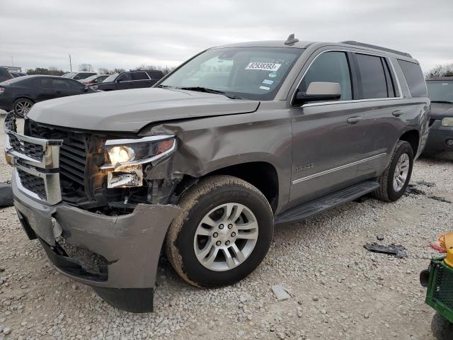 1GNSCBKC0HR204671 - 2017 CHEVROLET TAHOE C1500 LT BROWN photo 1