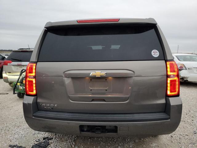 1GNSCBKC0HR204671 - 2017 CHEVROLET TAHOE C1500 LT BROWN photo 6