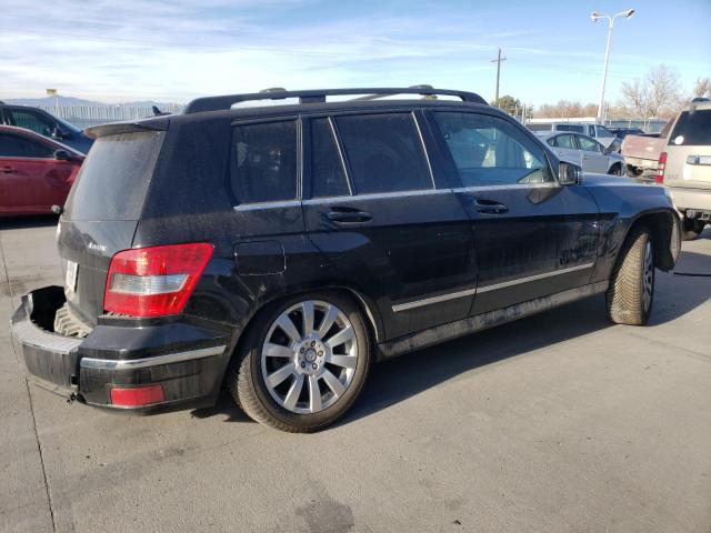 WDCGG8HB0CF879574 - 2012 MERCEDES-BENZ GLK 350 4MATIC BLACK photo 3