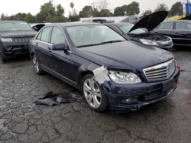 WDDGF5EB2AR098360 - 2010 MERCEDES-BENZ C 300 BLUE photo 4