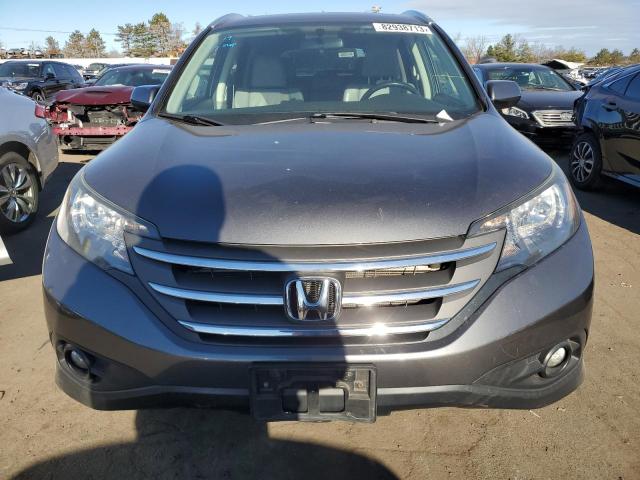 2HKRM4H73DH607054 - 2013 HONDA CR-V EXL GRAY photo 5