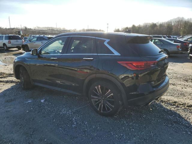 3PCAJ5BB6MF115903 - 2021 INFINITI QX50 LUXE BLACK photo 2