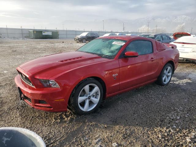 1ZVBP8CF8D5209351 - 2013 FORD MUSTANG GT RED photo 1