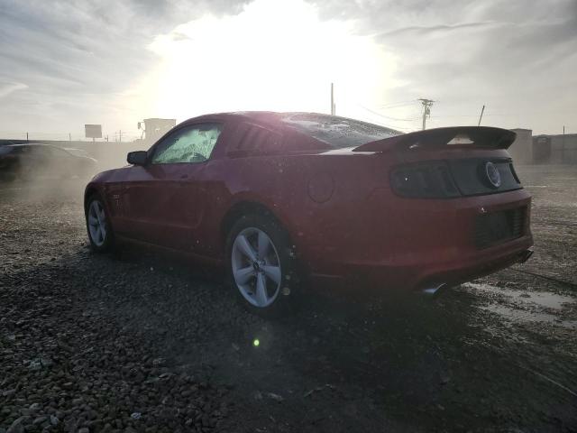 1ZVBP8CF8D5209351 - 2013 FORD MUSTANG GT RED photo 2