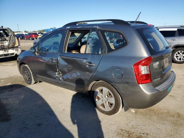 KNAFG528597264287 - 2009 KIA RONDO BASE SILVER photo 2