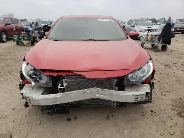 2HGFC2F77JH538579 - 2018 HONDA CIVIC EX RED photo 5