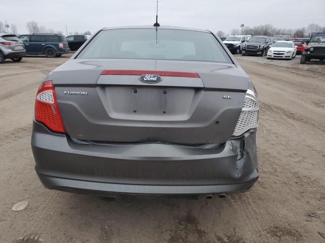 3FAHP0HA6AR431204 - 2010 FORD FUSION SE GRAY photo 6