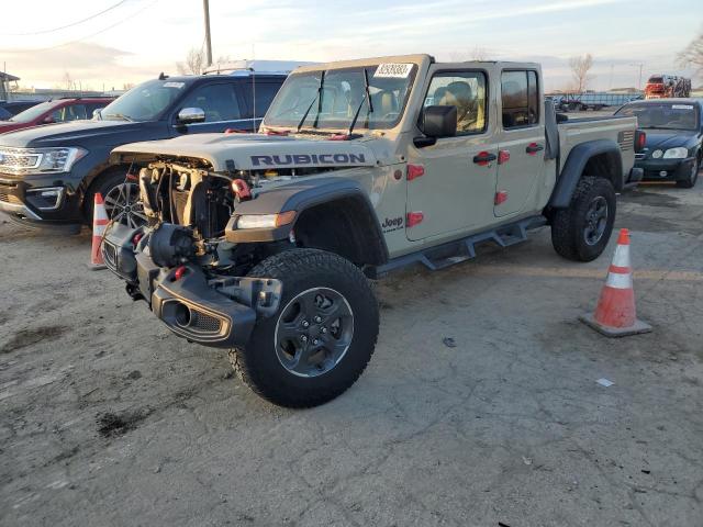 1C6JJTBG5NL182952 - 2022 JEEP GLADIATOR RUBICON TAN photo 1