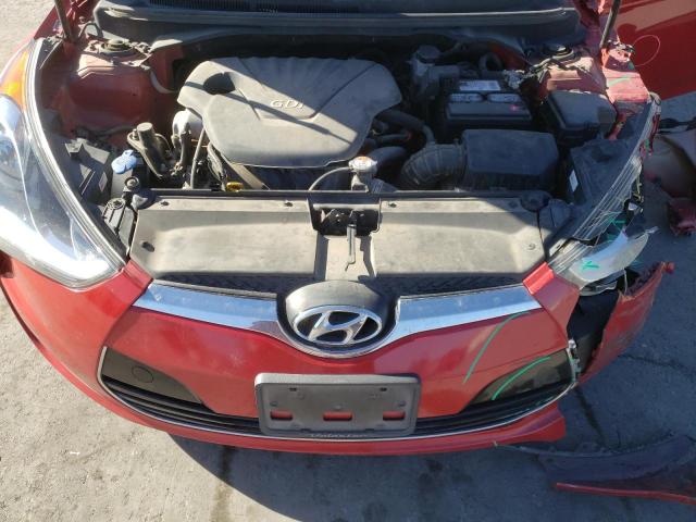 KMHTC6AD6FU218773 - 2015 HYUNDAI VELOSTER RED photo 11