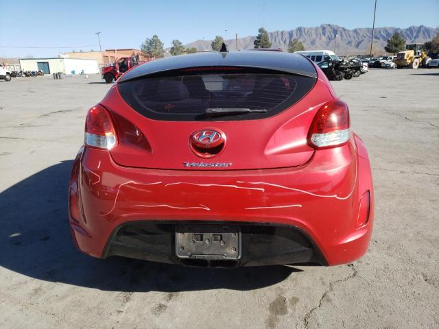 KMHTC6AD6FU218773 - 2015 HYUNDAI VELOSTER RED photo 6