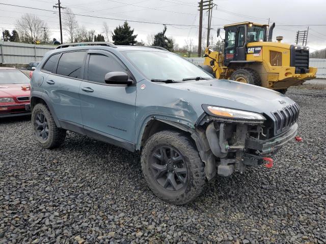 1C4PJMBS8FW699675 - 2015 JEEP CHEROKEE TRAILHAWK GRAY photo 4