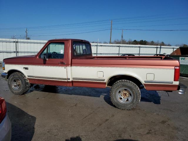 1FTEF15N8SNA74691 - 1995 FORD F150 TWO TONE photo 2