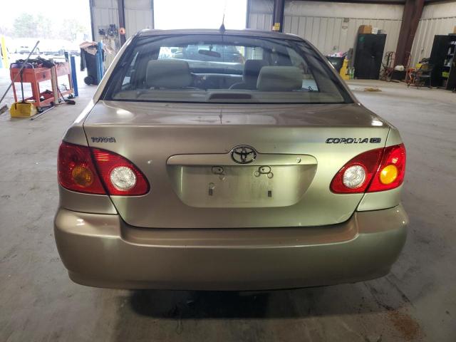 2T1BR32E24C285515 - 2004 TOYOTA COROLLA CE TAN photo 6