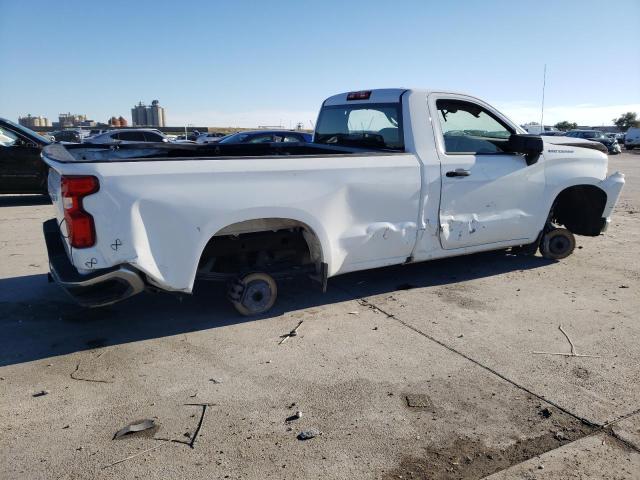 3GCNWAED9NG180667 - 2022 CHEVROLET SILVERADO C1500 WHITE photo 3