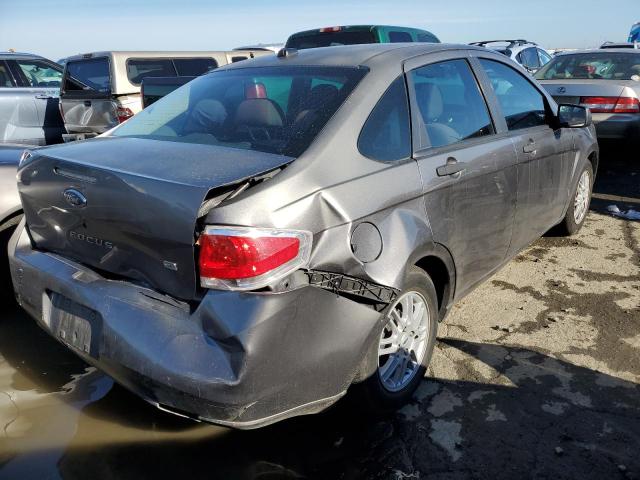 1FAHP35N59W148326 - 2009 FORD FOCUS SE GRAY photo 3