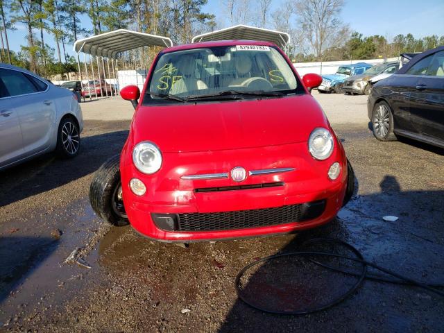 3C3CFFAR2DT514358 - 2013 FIAT 500 POP RED photo 5