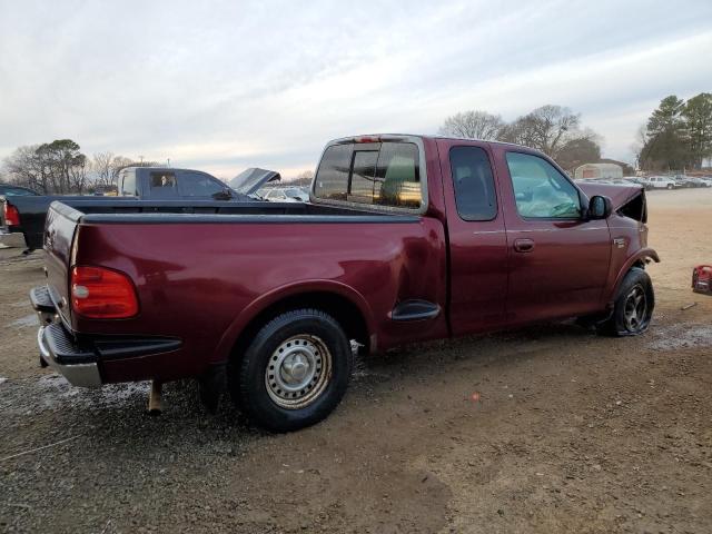 1FTRX07L1WKA70820 - 1998 FORD F150 MAROON photo 3