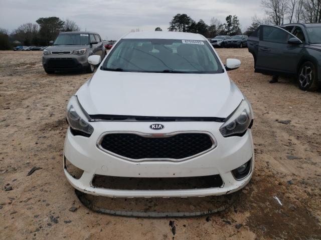 KNALN4D7XE5137905 - 2014 KIA CADENZA PREMIUM WHITE photo 5