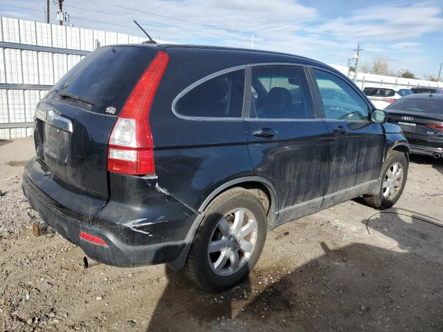 5J6RE48768L029931 - 2008 HONDA CR-V EXL BLACK photo 3