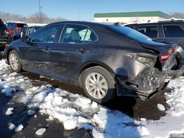 4T1B11HK4KU756553 - 2019 TOYOTA CAMRY L GRAY photo 2