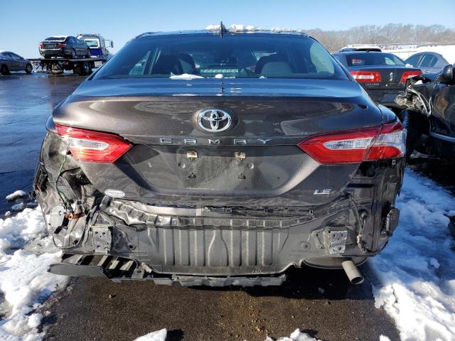 4T1B11HK4KU756553 - 2019 TOYOTA CAMRY L GRAY photo 6