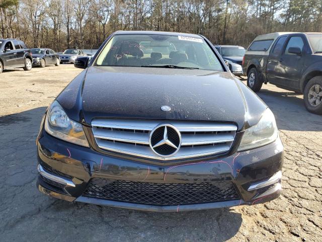 WDDGF4HB0CR211425 - 2012 MERCEDES-BENZ C 250 BLACK photo 5