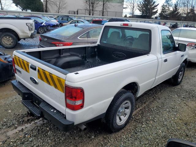 1FTYR10D39PA64703 - 2009 FORD RANGER WHITE photo 3