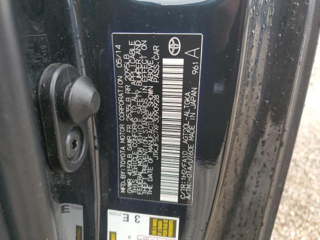 JTKJF5C7XF3090928 - 2015 TOYOTA SCION TC 石墨色 照片 12