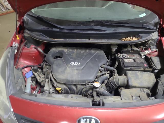 KNADM4A37E6326529 - 2014 KIA RIO LX RED photo 11