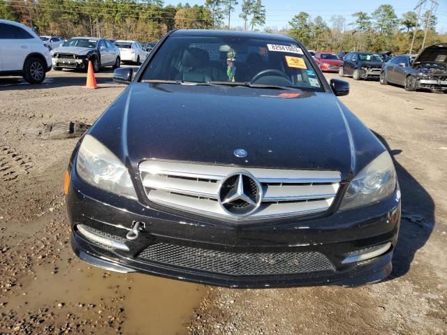 WDDGF5EB1BA458685 - 2011 MERCEDES-BENZ C 300 BLACK photo 5