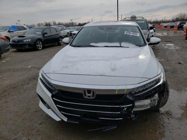 1HGCV1F50MA058358 - 2021 HONDA ACCORD EXL WHITE photo 5