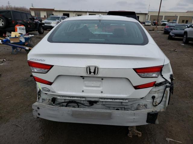 1HGCV1F50MA058358 - 2021 HONDA ACCORD EXL WHITE photo 6