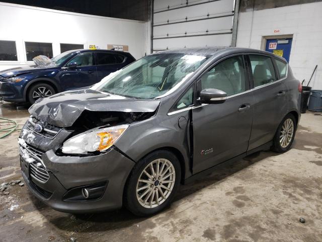 1FADP5CU4FL110135 - 2015 FORD C-MAX PREMIUM SEL GRAY photo 1