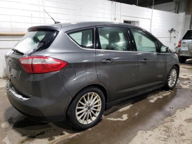 1FADP5CU4FL110135 - 2015 FORD C-MAX PREMIUM SEL GRAY photo 3