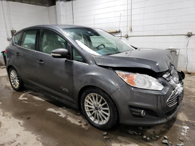 1FADP5CU4FL110135 - 2015 FORD C-MAX PREMIUM SEL GRAY photo 4