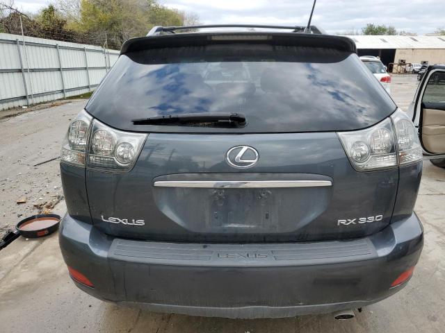 JTJGA31U340036427 - 2004 LEXUS RX 330 BLACK photo 6