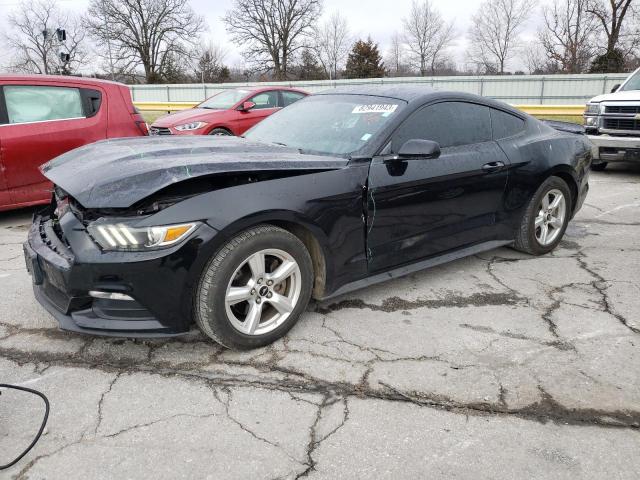1FA6P8AM0F5342846 - 2015 FORD MUSTANG BLACK photo 1